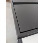 HANAH HOME Ormar za cipele Locking 3 Piece Metal Black OUTLET - slika 5