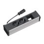 BACHMANN CONI napojni modul 2x šuko+1x prazno mesto,kabl 0,2m GST18 - slika 1