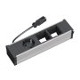 BACHMANN CONI napojni modul 1x šuko+2x prazno mesto, kabl 0,2m GST18 - slika 1
