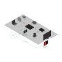 ATLONA 10'' All-In-One kontrolni panel sa gateway-om,komplet,crni AT-VTPG-1000VL-BL - slika 4
