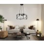 OPVIQ Luster Dratkruh Glass Black Transparent - slika 2