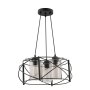 OPVIQ Luster Dratkruh Glass Black Grey - slika 1