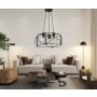 OPVIQ Luster Dratkruh Glass Black Grey - slika 2