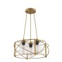 OPVIQ Luster Dratkruh Glass Gold Transparent - slika 1