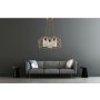 OPVIQ Luster Dratkruh Glass Gold Grey - slika 2