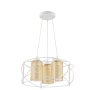 OPVIQ Luster Dratkruh Glass White Yellow - slika 1