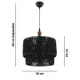 OPVIQ Luster Vnoreny W Black Brown - slika 3