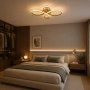 HOME LIGHT Solea 163 CCT LED plafonjera zlatna - slika 2
