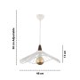 OPVIQ Luster Vejce White Brown - slika 3
