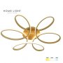 HOME LIGHT Solea 164 CCT LED plafonjera zlatna - slika 1