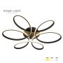 HOME LIGHT Solea 164 CCT LED plafonjera crna - slika 1
