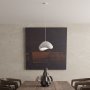 OPVIQ Visilica Wabi Sabi Quiet Current White - slika 1