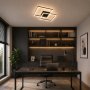 HOME LIGHT Solea 156 CCT LED plafonjera crna - slika 3