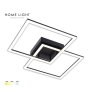 HOME LIGHT Solea 156 CCT LED plafonjera crna - slika 1