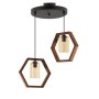 OPVIQ Luster Hexagon Double Dark B Glass - slika 1