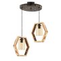 OPVIQ Luster Hexagon Double G Glass - slika 1