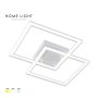 HOME LIGHT Solea 156 CCT LED plafonjera bela - slika 1