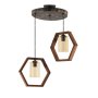 OPVIQ Luster Hexagon Double Dark G Glass - slika 1