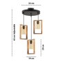 OPVIQ Luster Rectangle Triple B Glass - slika 3