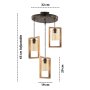 OPVIQ Luster Rectangle Triple G Glass - slika 3