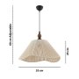OPVIQ Luster Sukne W Ecru Brown - slika 3