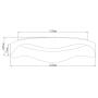 HOME LIGHT Solea 15 CCT LED plafonjera - slika 2