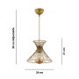 OPVIQ Luster Korzet Gold - slika 3