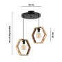 OPVIQ Luster Hexagon Double B - slika 3
