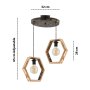 OPVIQ Luster Hexagon Double G - slika 3