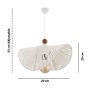 OPVIQ Luster Taco W White Brown - slika 3