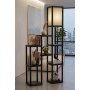 OPVIQ Podna lampa Nostra Black - slika 2
