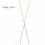 HOME LIGHT Solea 140 LED podna lampa bela - slika 1