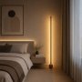 HOME LIGHT Solea 167 LED podna lampa cappuccino/crvena - slika 2