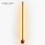 HOME LIGHT Solea 167 LED podna lampa cappuccino/crvena - slika 1
