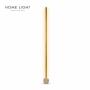 HOME LIGHT Solea 167 LED podna lampa zlatna/bela - slika 1