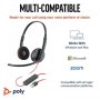 HP Slušalice sa mikrofonom Poly Blackwire 3220 HP 8X228AA USB-C+ USB-C/A adapter - slika 5