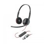 HP Slušalice sa mikrofonom Poly Blackwire 3220 HP 8X228AA USB-C+ USB-C/A adapter - slika 1