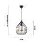 OPVIQ Luster Pokles Black - slika 3