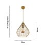 OPVIQ Luster Pokles Gold - slika 3