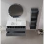 HANAH HOME Kupatilski ormarić sa umivaonikom i ogledalom (2 komada) Moonlight 120 v2 404 - slika 2