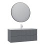 HANAH HOME Kupatilski ormarić sa umivaonikom i ogledalom (2 komada) Moonlight 120 v2 406 - slika 3