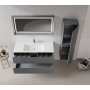 HANAH HOME Kupatilski ormarić sa umivaonikom i ogledalom (2 komada) Nest 121 v2 556 - slika 2