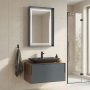 HANAH HOME Kupatilski ormarić sa umivaonikom i ogledalom (2 komada) Craft 80 986 - slika 1