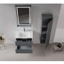 HANAH HOME Kupatilski ormarić sa umivaonikom i ogledalom (2 komada) Nest 71 v2 544 - slika 2