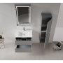 HANAH HOME Kupatilski ormarić sa umivaonikom i ogledalom (2 komada) Nest 71 v2 543 - slika 2