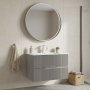 HANAH HOME Kupatilski ormarić sa umivaonikom i ogledalom (2 komada) Moonlight 70 v2 387 - slika 1