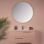 HANAH HOME Kupatilski ormarić sa umivaonikom i ogledalom (2 komada) Serenity Rose - slika 2