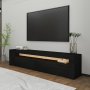 HANAH HOME TV polica Batı Wood Black - slika 2