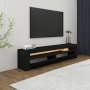 HANAH HOME TV polica Batı Wood Black - slika 4