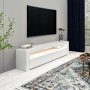 HANAH HOME TV polica Batı White - slika 4